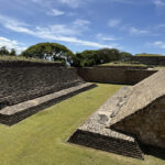 Monte Albán is an ancient Zapotec city spread across a mountaintop overlooking the Oaxaca Valley